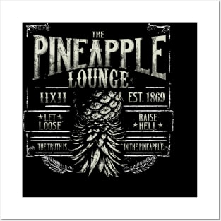 Pineapple lounge design Posters and Art